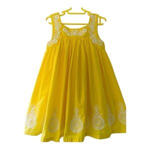 Tahari Yellow Dress Size 2T Perfect Condition